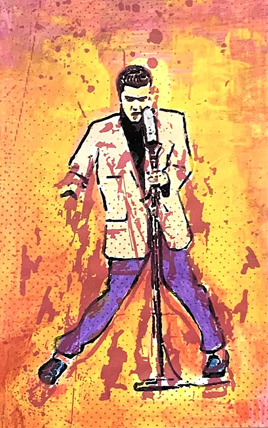 Don’t step on my blue suede shoes - Elvis Presley